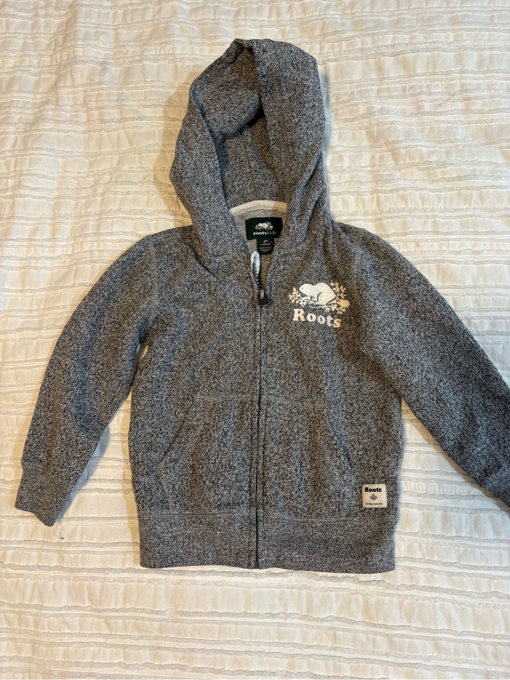 Roots Zip Up Sweatshirt 2T